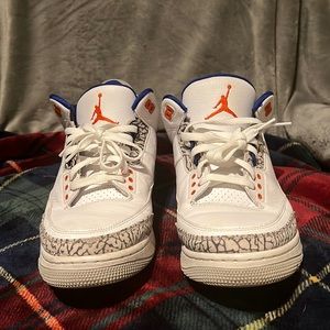 Jordan 3 knicks mens size 11.5